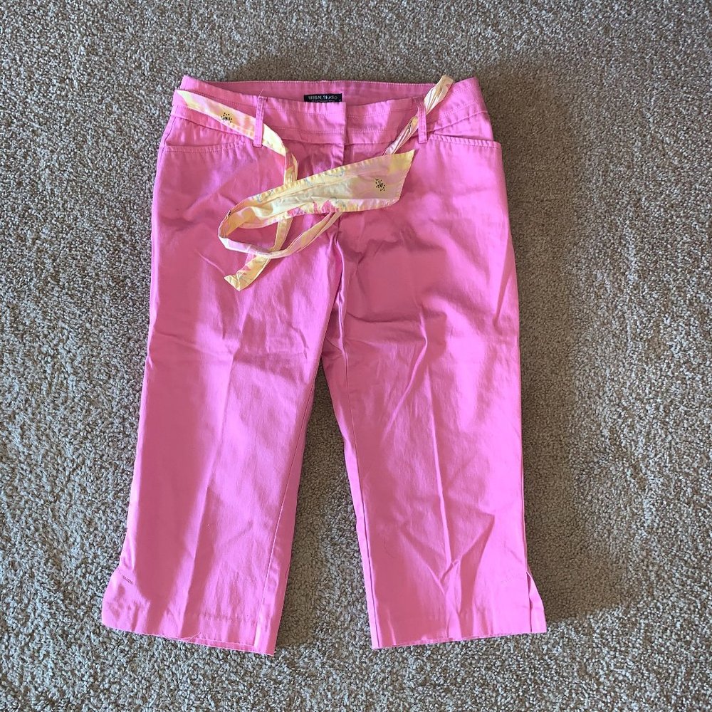 Tribal Studio Pink Capris Size 8
